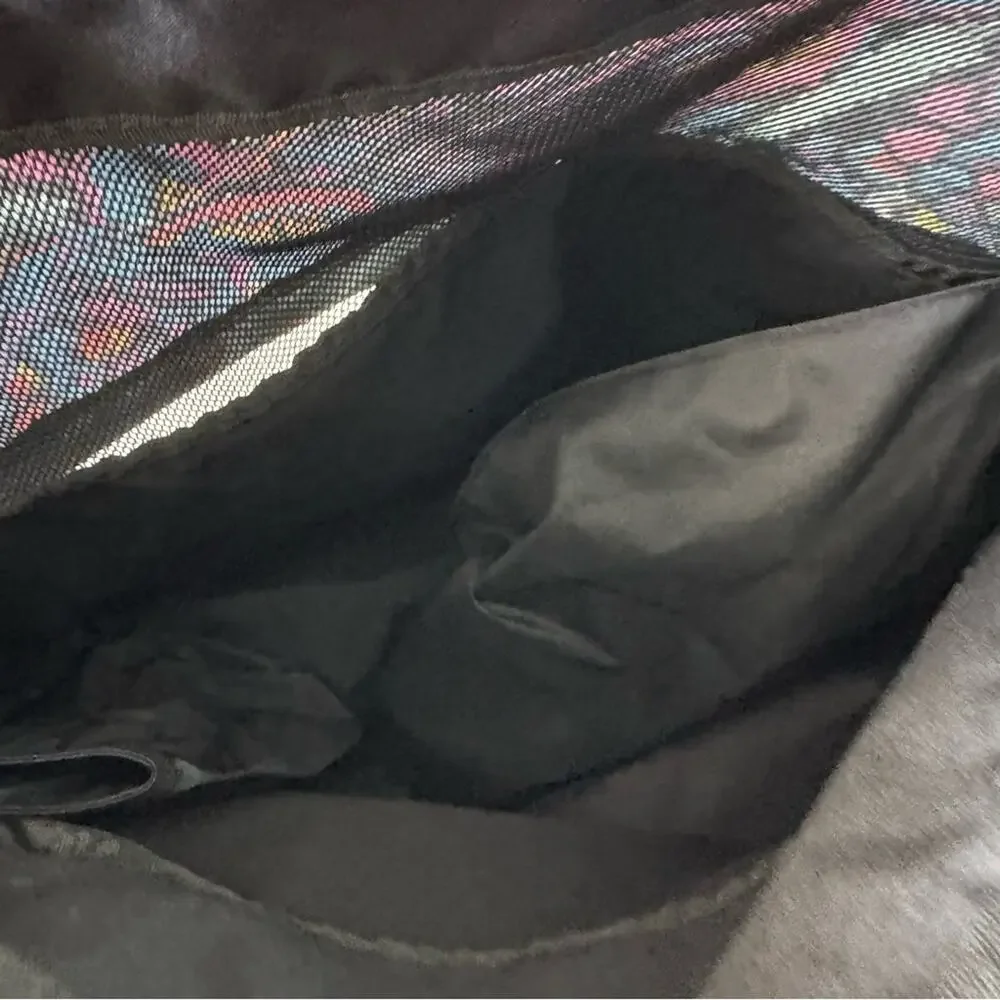 Nike Black Tote with Multicolor Floral Top